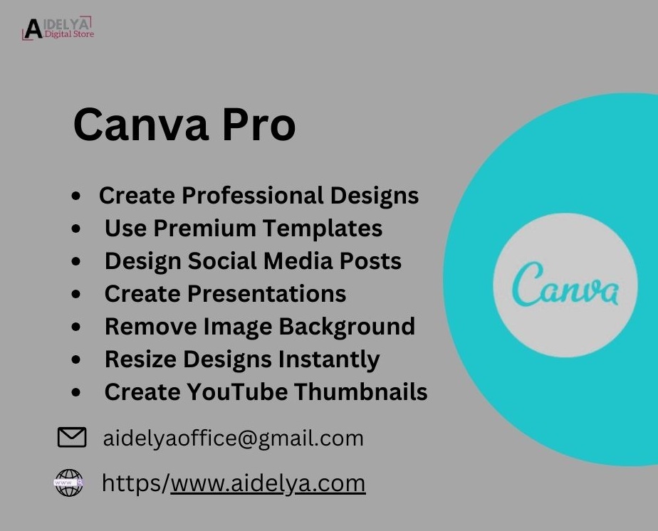 Canva Pro Works on Windows, macOS, Android, iOS